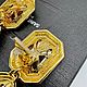 Винтаж: Серьги-клипсы YSL Серьги Клипсы Ив Сен Лоран Крупные роскошные. Серьги винтажные. Винтажные украшения и аксессуары.. Ярмарка Мастеров.  Фото №5