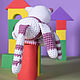 Soft toy knitted striped cat Candy. Amigurumi dolls and toys. Вязаные игрушки - Ольга (knitlandiya). Online shopping on My Livemaster.  Фото №2