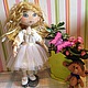 Текстильная кукла Ангел. Куклы и пупсы. Ольга Спиридонова (olushkaspdolls). Ярмарка Мастеров.  Фото №5
