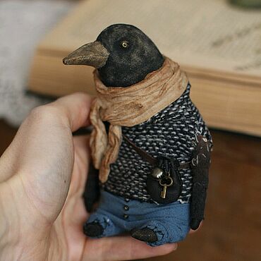 Куклы и игрушки ручной работы. Ярмарка Мастеров - ручная работа Дрозд. Handmade.
