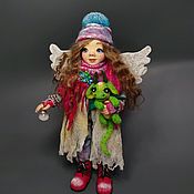 Кукла "Веснушка", игровая кукла - болтушка