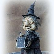 Куклы и игрушки handmade. Livemaster - original item The witch Mrs. Ester Hoggarth ((Went to the collection). Handmade.