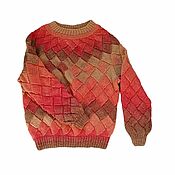 Одежда handmade. Livemaster - original item Beautiful loose jumper, oversize, unusual sweater. Handmade.