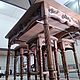   Стол раздвижной из массива березы  и 4 табуретки, Кухонная мебель, Саратов,  Фото №1