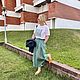 Льняная юбка-брюки. Брюки. Simply Wear by Di (Prokhorova Diana). Ярмарка Мастеров.  Фото №14