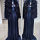 Платье Вечернее "Синяя Птица". Платья. DRESS ART Модный Дом Анны Ивановой. Ярмарка Мастеров.  Фото №4