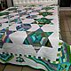 Quilted patchwork bedspread ' Kaleidoscope of desires'. Bedspreads. elena-kornienko. Online shopping on My Livemaster.  Фото №2