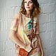 Knitted dress ' Italian chestnut'. Dresses. Alexandra Maiskaya. Online shopping on My Livemaster.  Фото №2
