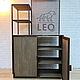 Прихожая из ясеня с патиной на заказ LF-607. Вешалки. Leo-loft. Ярмарка Мастеров.  Фото №5