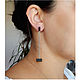 Earrings Minimalist. Model No. №4, Earrings, Vladimir,  Фото №1