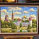 Картина маслом на холсте «Новодевичий монастырь»  50х70. Картины. Картины маслом  Prostokartina (prostokartina). Интернет-магазин Ярмарка Мастеров.  Фото №2