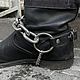 Бутстрап с крупной цепью. Портупеи. Leather Dungeon. Ярмарка Мастеров.  Фото №8