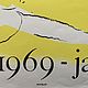 Марк Шагал. Литографический плакат Mourlot «Le Fond Jaune», 1969. Картины. Оригинальные Литографии. Ярмарка Мастеров.  Фото №5