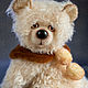Мишка тедди из пушистого мохера "Помпончик". Мишки Тедди. Teddy by Olga Prokudina. Ярмарка Мастеров.  Фото №5