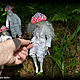 Girl gnome fly agaric author's articulated BJD doll. Ball-jointed doll. Zlata's fantasy dolls. My Livemaster. Фото №5