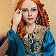Хюррем Султан. Портретная кукла из сериала Великолепный Век, Будуарная кукла, Омск,  Фото №1