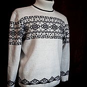 Мужская одежда handmade. Livemaster - original item Sweater 