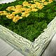 Картина из стабилизированного мха "HOME". Слова. Екатерина Сергеева (mygreenhome). Интернет-магазин Ярмарка Мастеров.  Фото №2