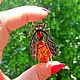 Amber pendant Insect beetle decoration for girl woman. Pendant. BalticAmberJewelryRu Tatyana. My Livemaster. Фото №4