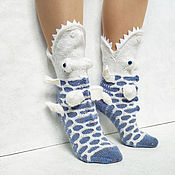 Аксессуары handmade. Livemaster - original item Dragon Socks Knitted Socks For Women, Children, Men Symbol of 2024. Handmade.