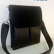 Сумки и аксессуары handmade. Livemaster - original item Men`s leather bag 152 z. Handmade.