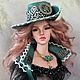 OOAK BJD кукла, Рафина. 1/4, 45 см. В стиле стимпанк, Шарнирная кукла, Санкт-Петербург,  Фото №1