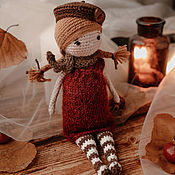 Куклы и игрушки handmade. Livemaster - original item Handmade doll, knitted doll - Amelie. Handmade.