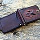 Leather clip for bills ' Wolf's paw'. Clamps. MILANO. Online shopping on My Livemaster.  Фото №2