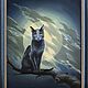 'Moon Cat', oil painting on canvas. Pictures. Realism-painting. Online shopping on My Livemaster.  Фото №2