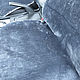 Накидки на сиденья авто из шерсти с акрилом (2 шт.), серые. Автомобильные сувениры. Рогопух. Интернет-магазин Ярмарка Мастеров.  Фото №2