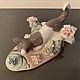 Винтаж: LLADRO 1442 фарфоровая статуэтка Котик. Статуэтки винтажные. Коллекция Frau Burd. Ярмарка Мастеров.  Фото №8