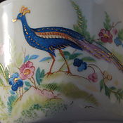Посуда handmade. Livemaster - original item Decorative vase Peacock. NKMP Proletarian MSTA 1939-40-ies.. Handmade.
