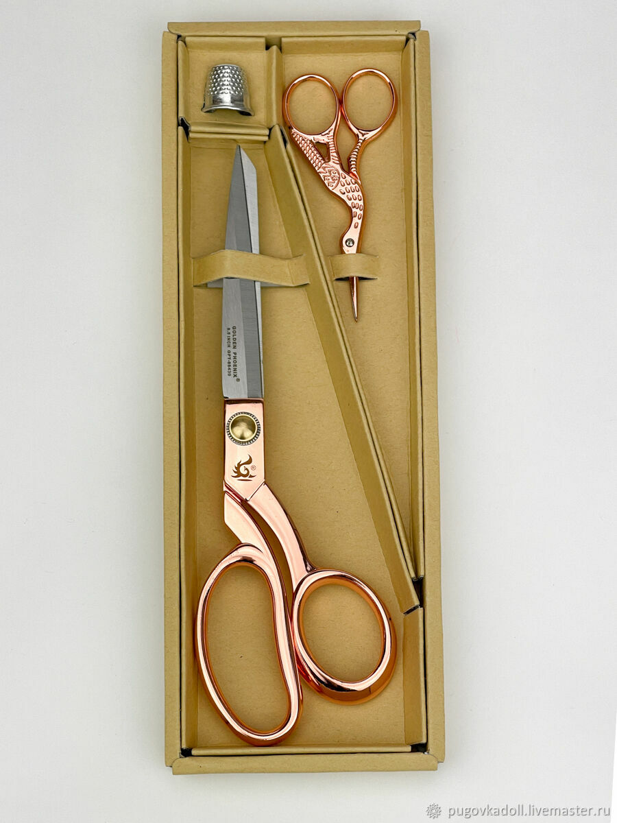 Set of scissors 'Herons' 9 and 21 cm, Sewing tools, Moscow,  Фото №1