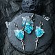 Комплект украшений с анатомическим сердцем "Меч". Комплекты украшений. WonderLab. Ярмарка Мастеров.  Фото №6