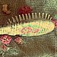 Щетка-расческа "Нежное письмо" Деревянная расческа, декупаж. Гребни. Милана Гиренко *Милые мелочи*. Интернет-магазин Ярмарка Мастеров.  Фото №2