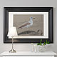  ' Seagull' pastel and charcoal painting. Pictures. flamemilady. Online shopping on My Livemaster.  Фото №2