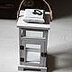 Фонарь для декора сада HYGGE, деревянный. Подсвечники. Наталья Карепова (oceanoflove). Ярмарка Мастеров.  Фото №5