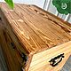 Сундук деревянный, орех, из массива сосны, 57х37х37 см. Хранение вещей. Лесная Сказка. Интернет-магазин Ярмарка Мастеров.  Фото №2
