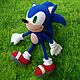 Ёж Соник (Sonic the Hedgehog), Мягкие игрушки, Хабаровск,  Фото №1