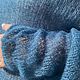 Пуловер из кидмохера Gossamer. Пуловеры. Вязание для души. Ярмарка Мастеров.  Фото №6