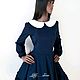 Заказать Платье "София" с длинным рукавом. Little___dress. Ярмарка Мастеров. . Платья Фото №3