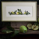  Apples and tangerines. Panels. FavoriteStitch. Online shopping on My Livemaster.  Фото №2