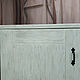 Шкафчик винный Винотека, покраска винтаж. Шкафы. Мастерская ДРЕВОДАР (Светлана). Ярмарка Мастеров.  Фото №4