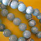 Classical beads of genuine Blue agate. Rosary. Rimliana - the breath of the nature. My Livemaster. Фото №5