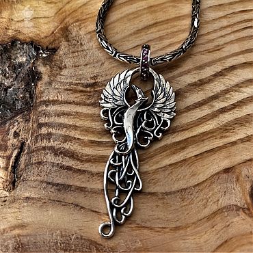 Украшения ручной работы. Ярмарка Мастеров - ручная работа Подвеска «Феникс». Handmade.