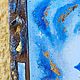 Вишудха Чакра активация энерго-картина. Картины. Vladislava-art. Ярмарка Мастеров.  Фото №5