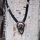 Заказать Колье-чокер "Mask". Сизова Екатерина / Фея Бус (pixieofthebeads). Ярмарка Мастеров. . Чокер Фото №3