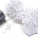White snowflake 10 cm crocheted 1B/3. Christmas decorations. BarminaStudio (Marina)/Crochet (barmar). My Livemaster. Фото №6