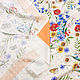 Шелковый платок Guссi "Флора" итальянские ткани. Ткани. Итальянские ткани люкс 'Tessirina'. Ярмарка Мастеров.  Фото №4