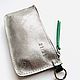 Заказать Кошелек Silver из натуральной кожи. 21:21 bags. Ярмарка Мастеров. . Кошельки Фото №3